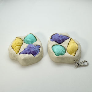 Seashell Collection Fidget Clicker 3D Print