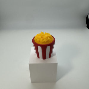 Popcorn Bucket Fidget Clicker Keychain 3D Print