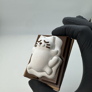 Smores Cat Fidget Clicker 3D Print