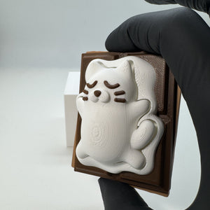 Smores Cat Fidget Clicker 3D Print