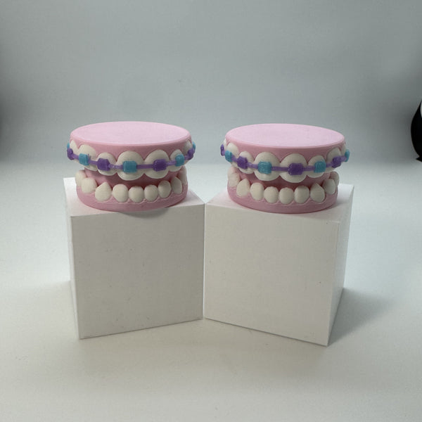 Braces Fidget Clicker 3D Print