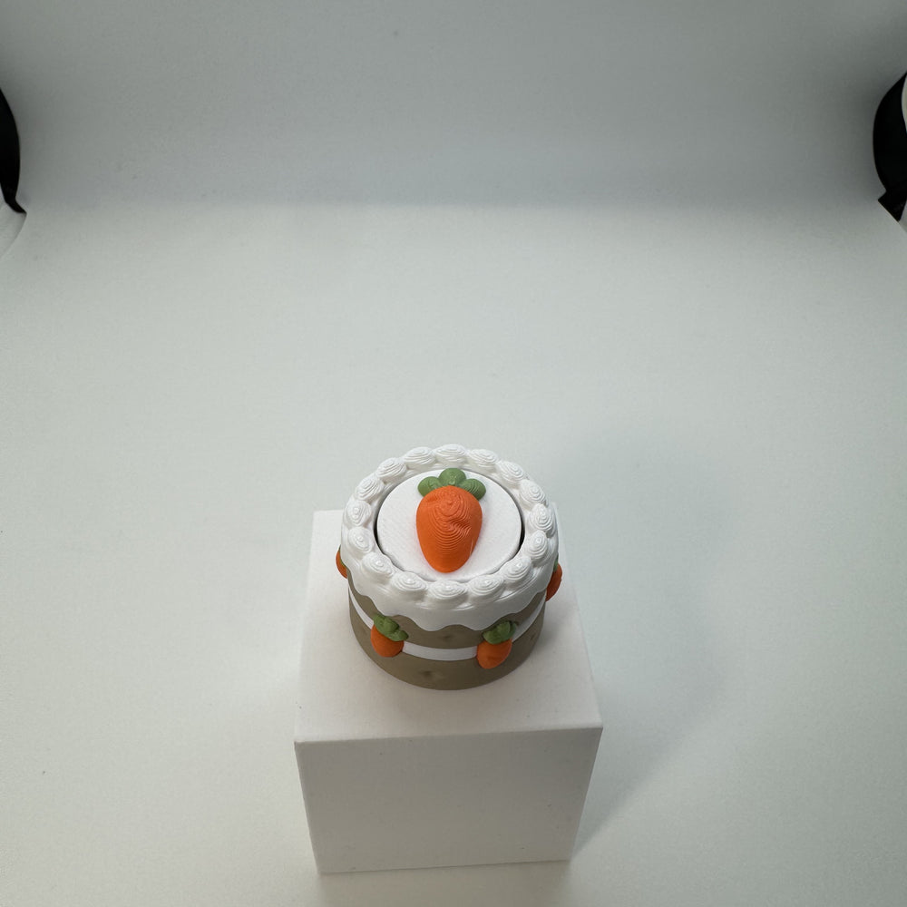 Carrot Cake Base Fidget Clicker 3D Print