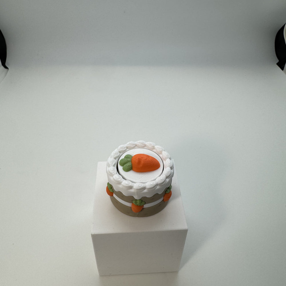 Carrot Cake Base Fidget Clicker 3D Print