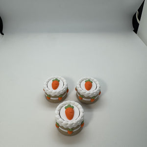 Carrot Cake Base Fidget Clicker 3D Print