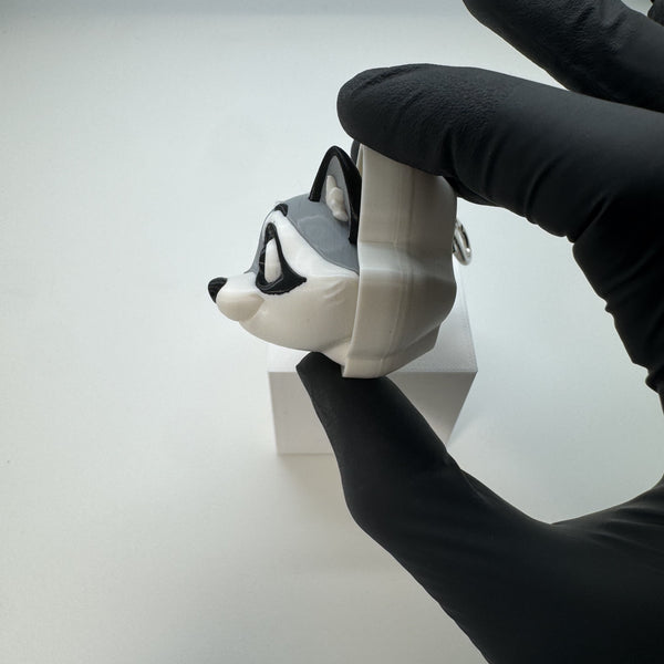Raccoon Clicker 3D Print