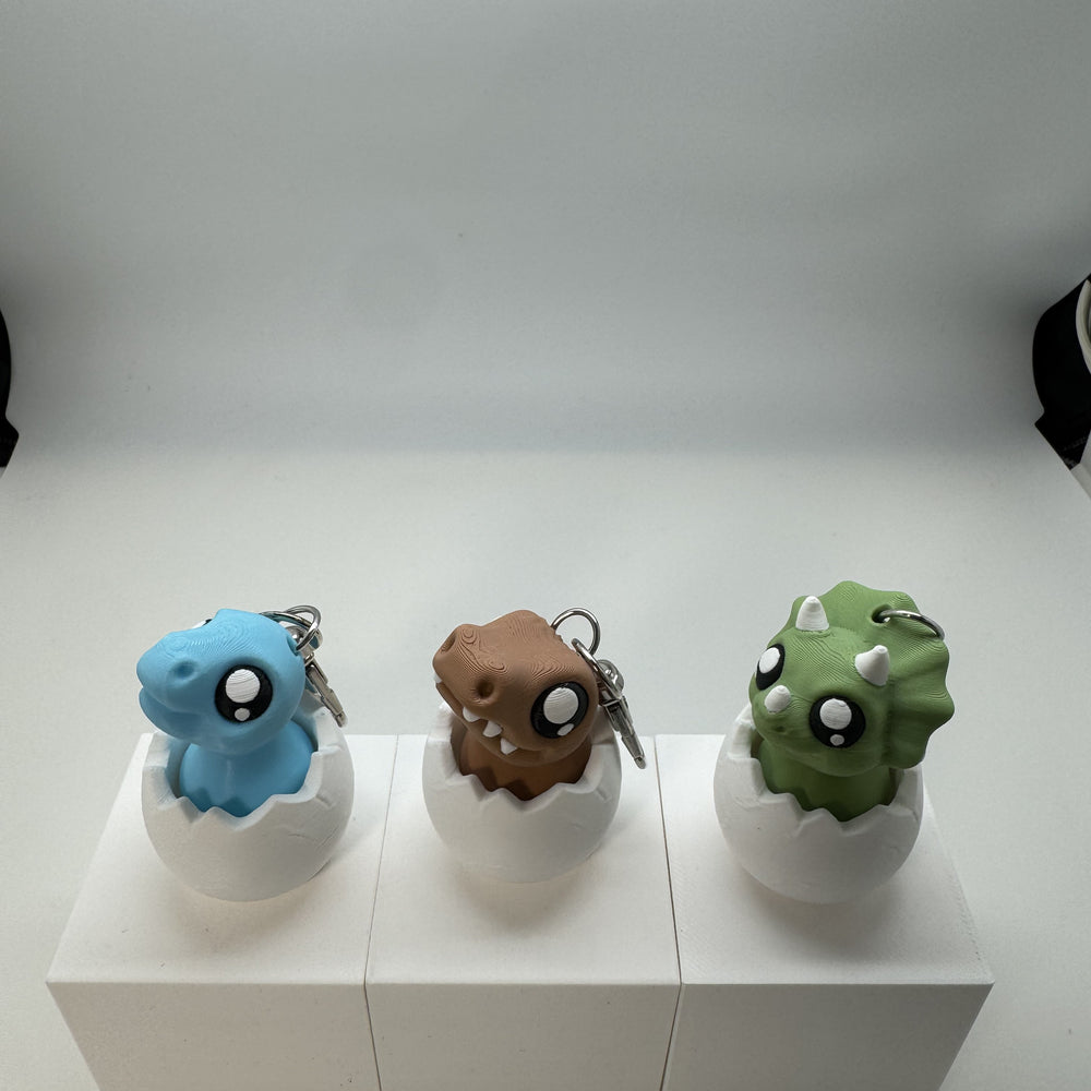 Dino Egg Clicker Set 3D Print