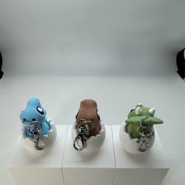 Dino Egg Clicker Set 3D Print