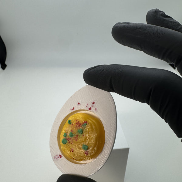 Deviled Egg Clicker 3D Print