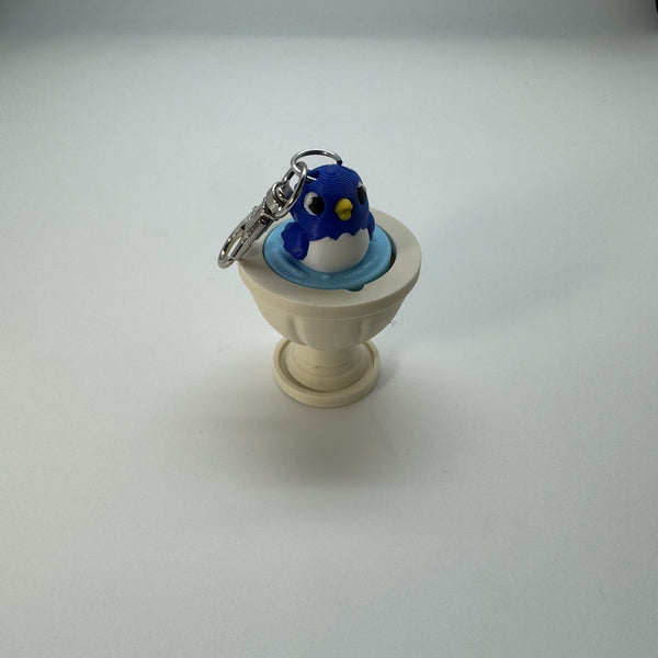 Bath Time Birdie Fidget Clicker 3D Print