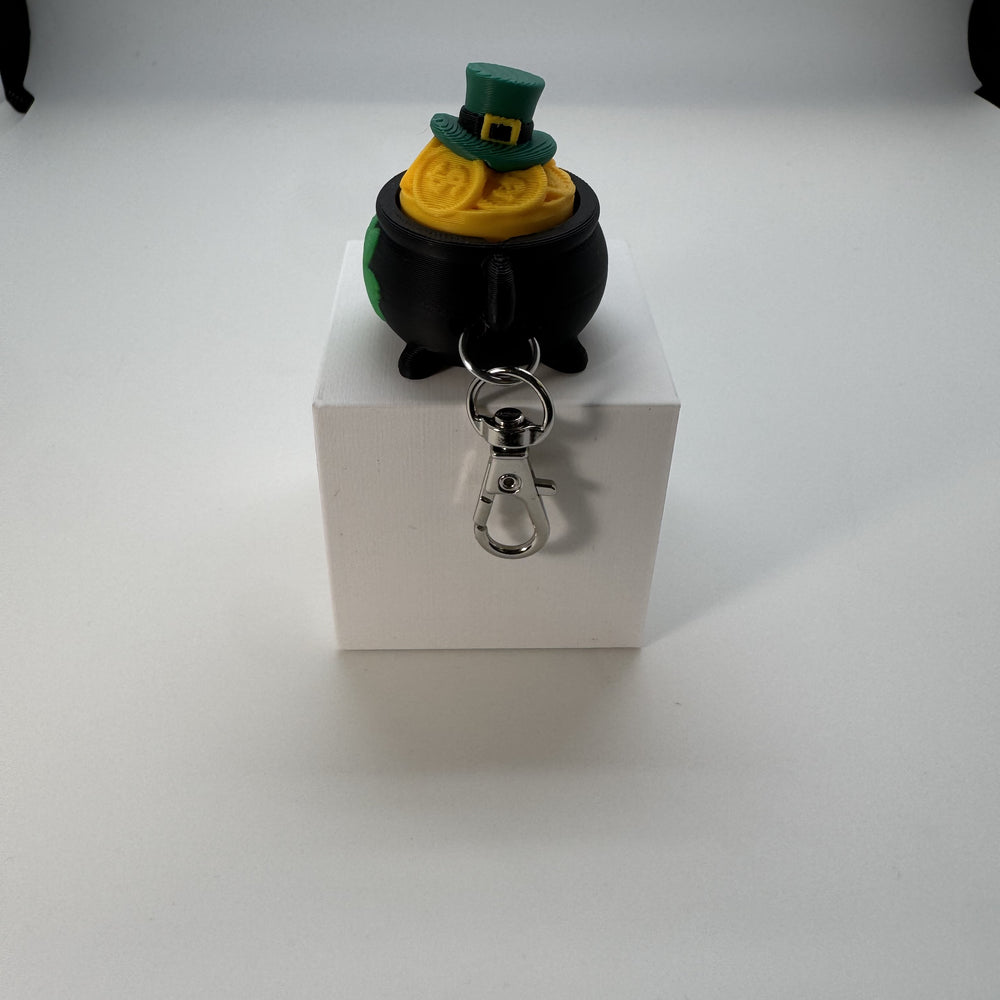 St. Patrick's Pot of Gold Fidget Clicker 3D Print