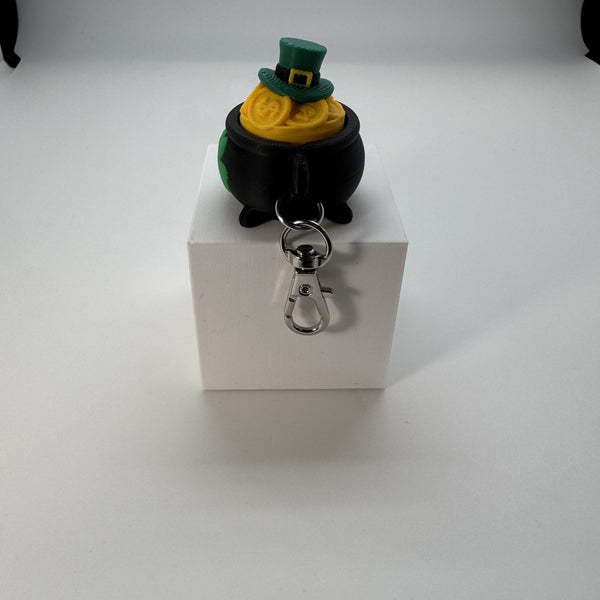 St. Patrick's Pot of Gold Fidget Clicker 3D Print
