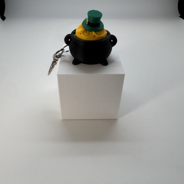 St. Patrick's Pot of Gold Fidget Clicker 3D Print