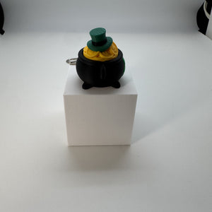 St. Patrick's Pot of Gold Fidget Clicker 3D Print