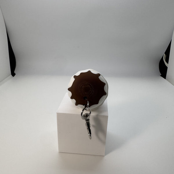 Keycap Fidget Clicker Ice Cream Keychain 3D Print
