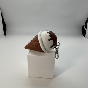 Keycap Fidget Clicker Ice Cream Keychain 3D Print