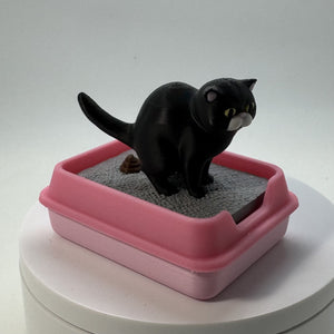 Litter Box Fidget Clicker 3D Print