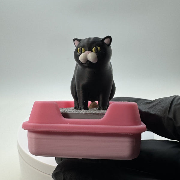Litter Box Fidget Clicker 3D Print