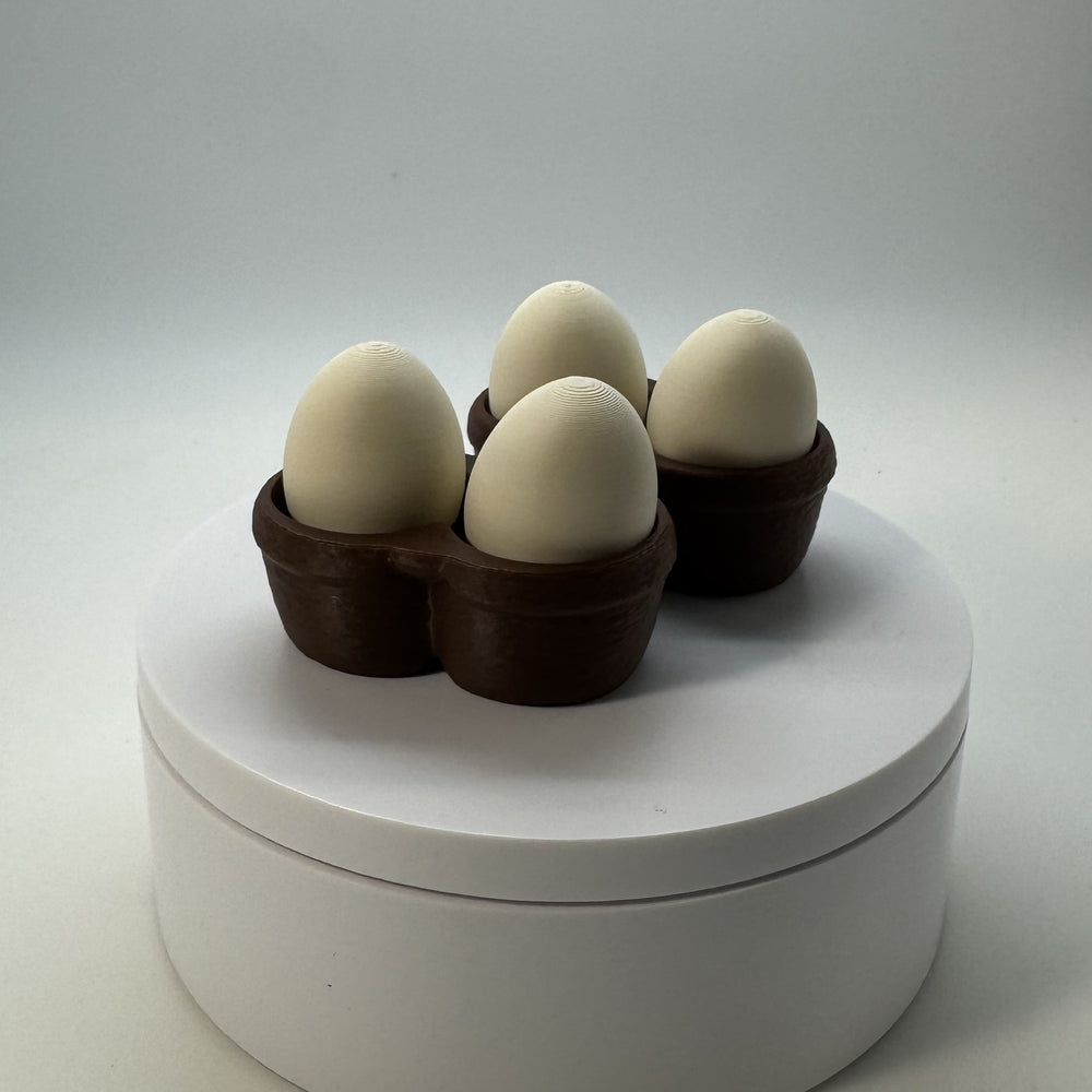 Cozy Chill Egg Fidget Clicker 3D Print