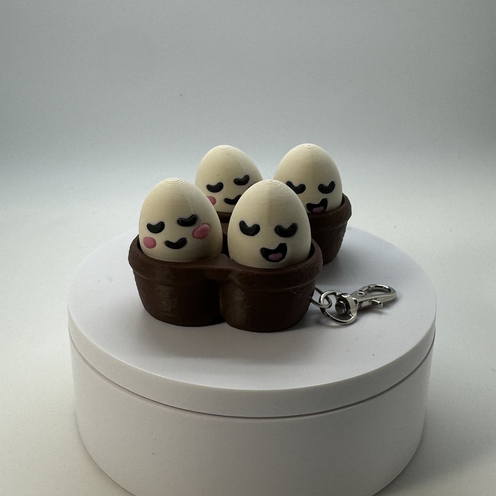 Cozy Chill Egg Fidget Clicker 3D Print