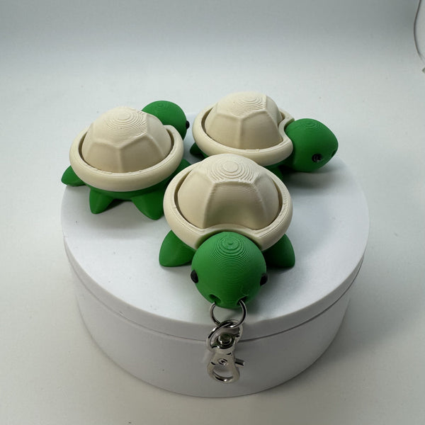 Adorable Turtle Fidget Clicker 3D Print