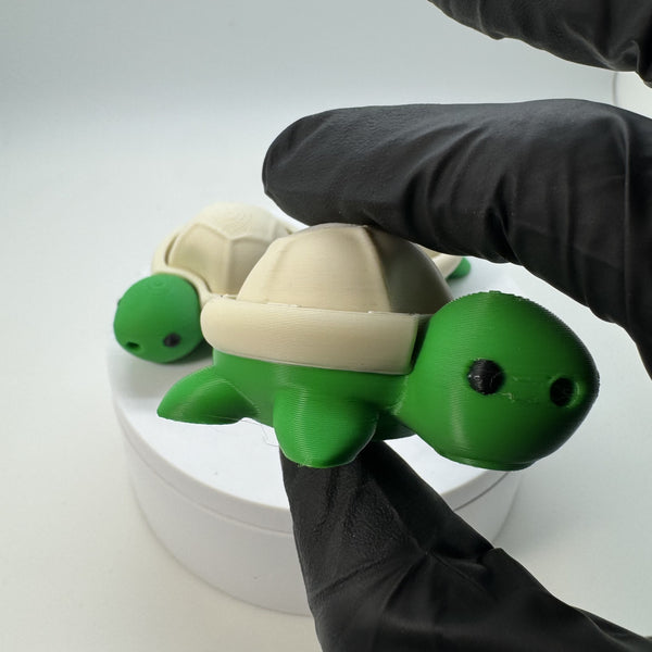 Adorable Turtle Fidget Clicker 3D Print