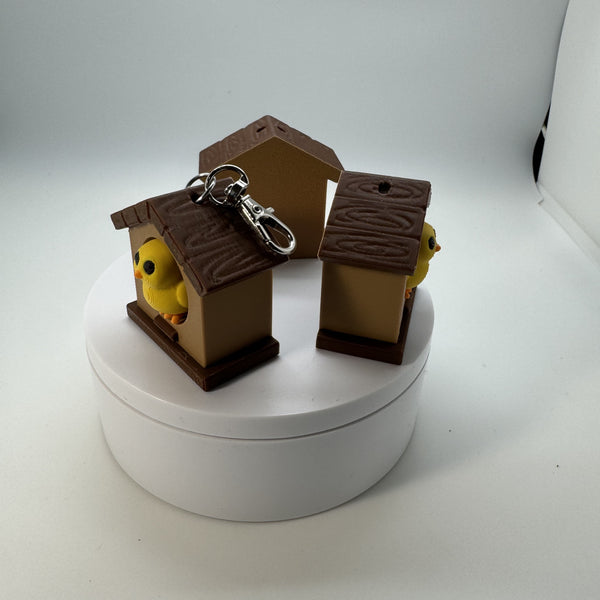 Spring Birdhouse Fidget Clicker 3D Print