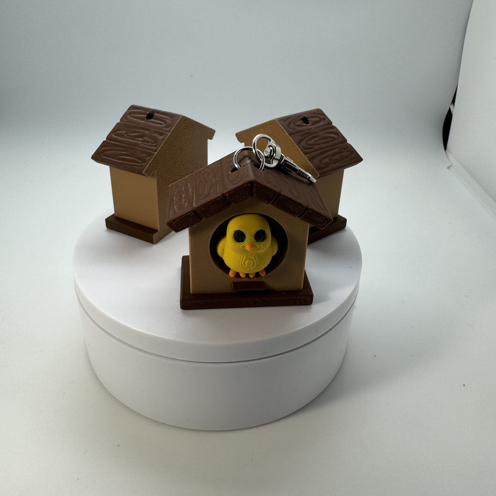 Spring Birdhouse Fidget Clicker 3D Print