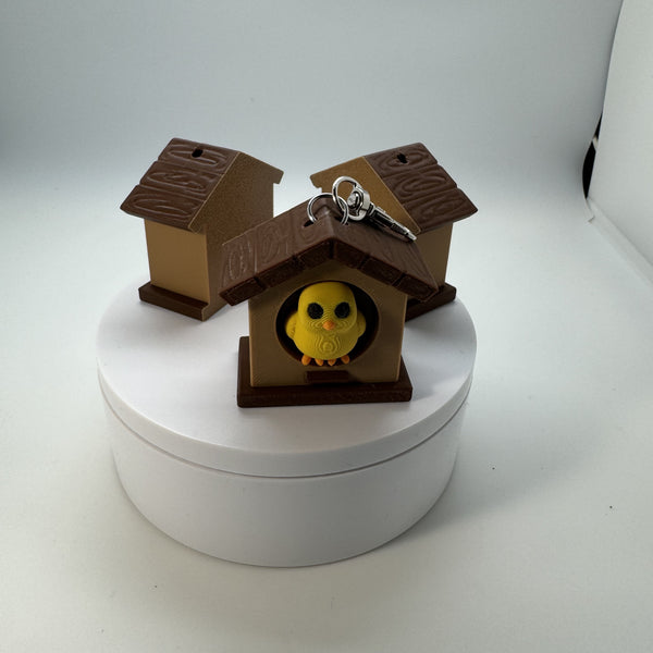 Spring Birdhouse Fidget Clicker 3D Print