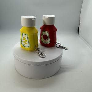 Ketchup and Mustard Fidget Clicker 3D Print