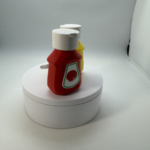 Ketchup and Mustard Fidget Clicker 3D Print