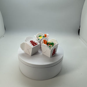 Chinese Takeout Food Fidget Clicker 3D Print