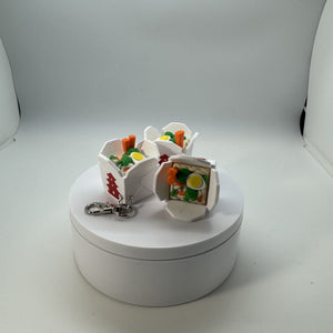 Chinese Takeout Food Fidget Clicker 3D Print