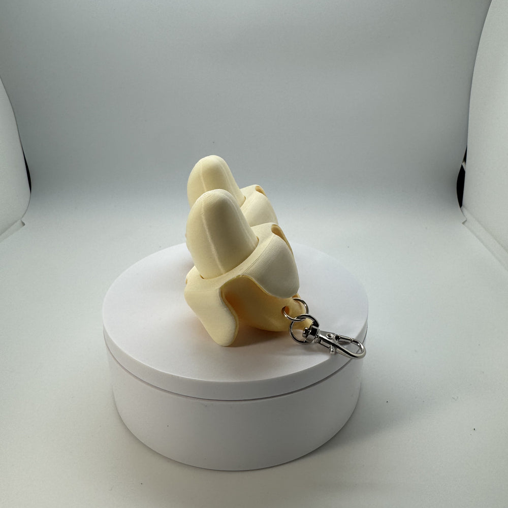 Peeled Banana Fidget Clicker 3D Print