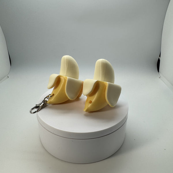 Peeled Banana Fidget Clicker 3D Print