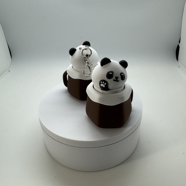 Twisty Clicker Panda in a Cup 3D Print