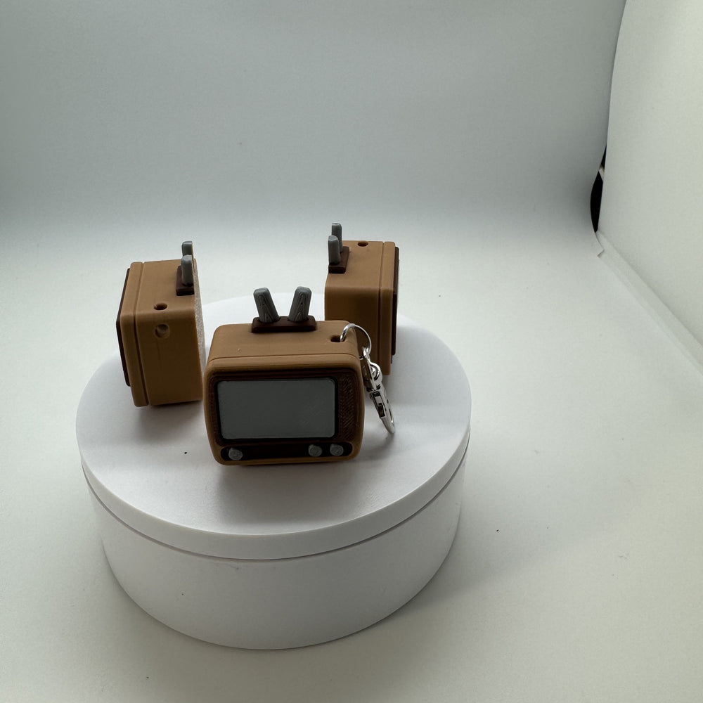 Retro TV Fidget Clicker 3D Print