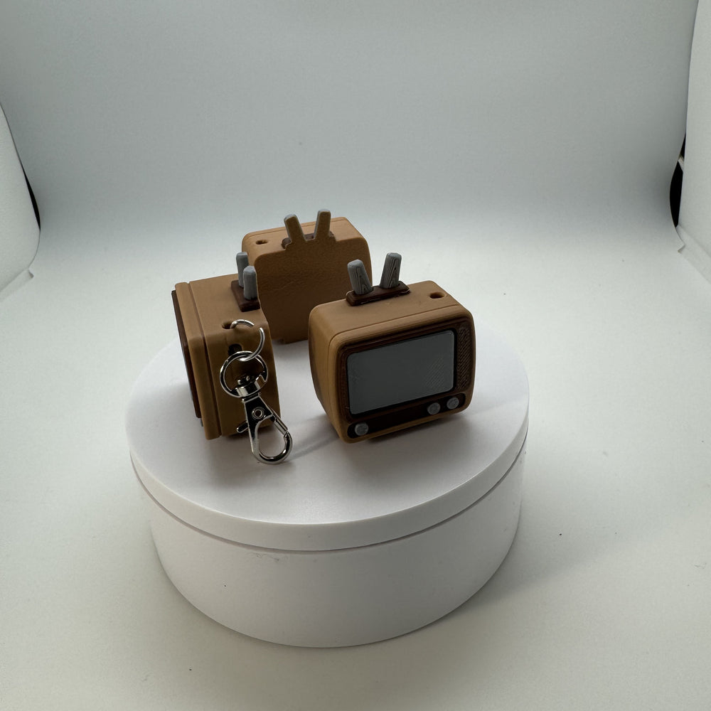 Retro TV Fidget Clicker 3D Print