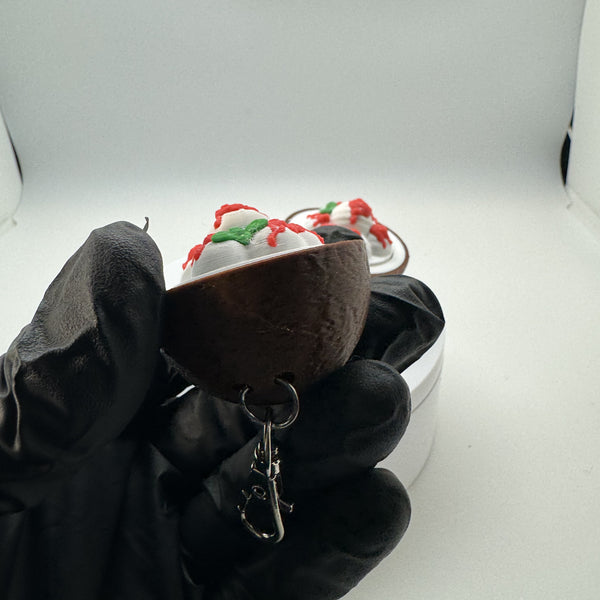 Coconut Ice Cream Fidget Clicker 3D Print