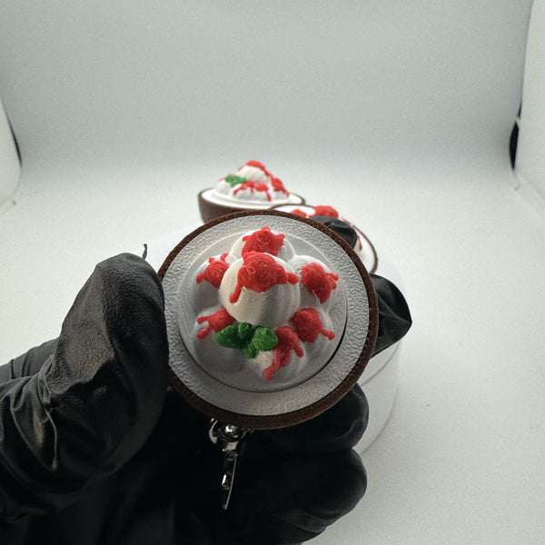 Coconut Ice Cream Fidget Clicker 3D Print