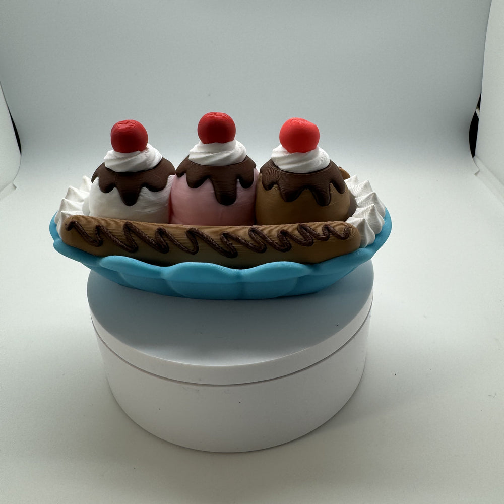 Banana Boat Fidget Clicker 3D Print