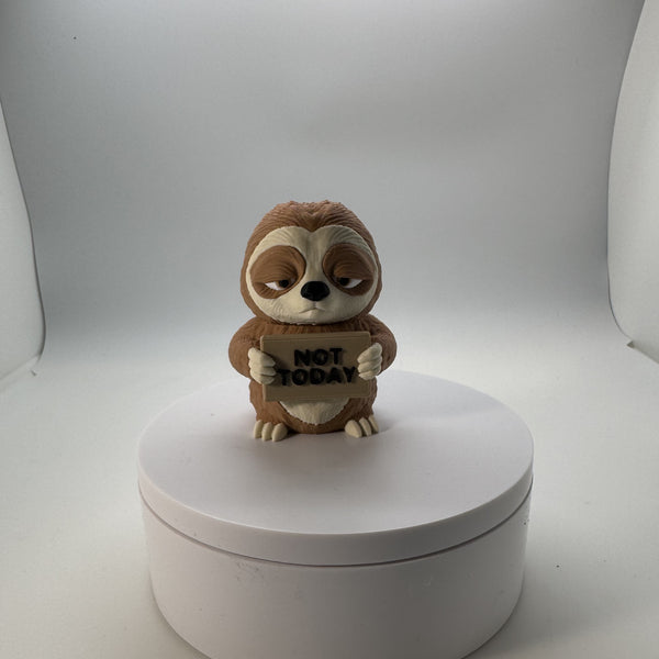 Not Today (Sloth) 3D Print