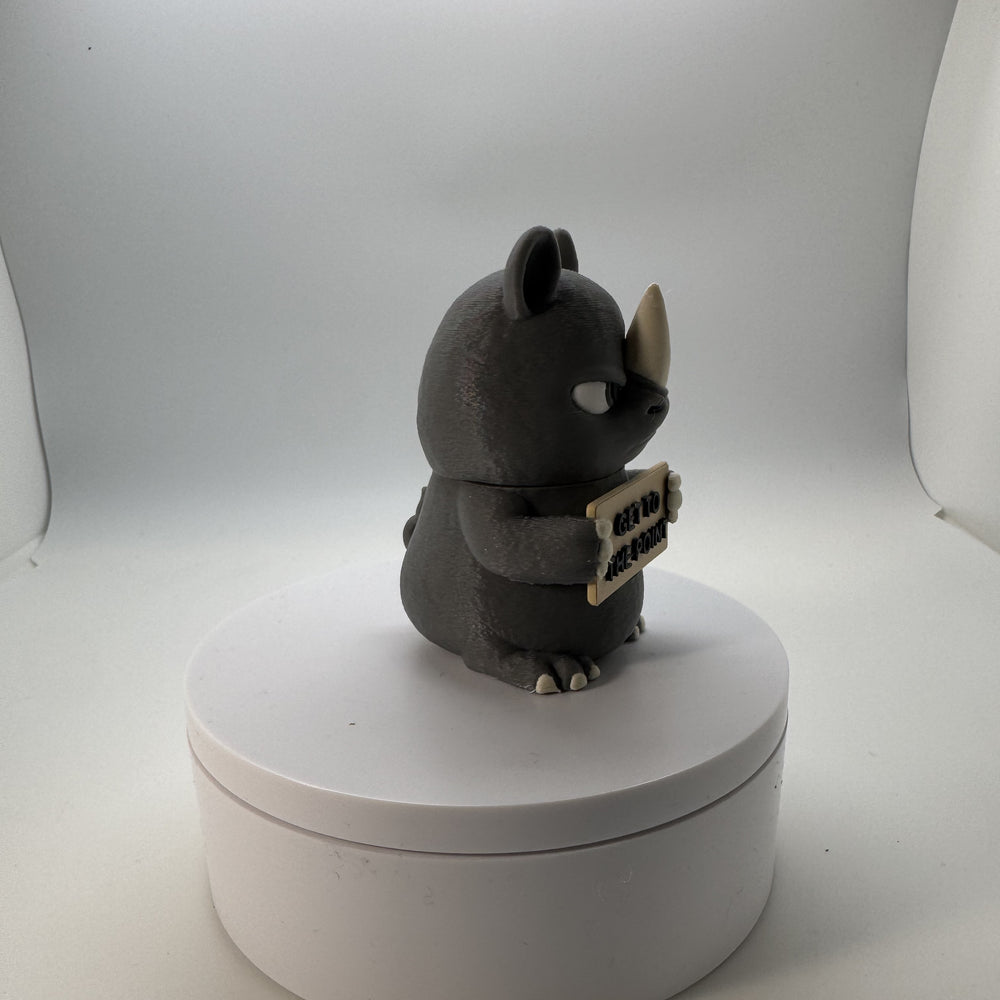 Get to the Point (Rhino) 3D Print