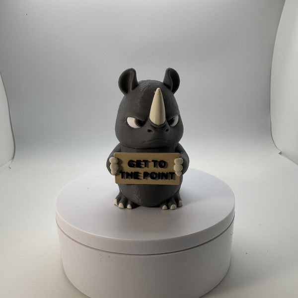 Get to the Point (Rhino) 3D Print