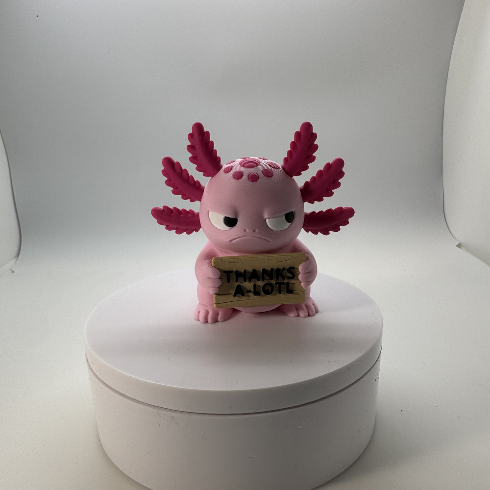 Thanks a-Lotl (Axolotl) 3D Print