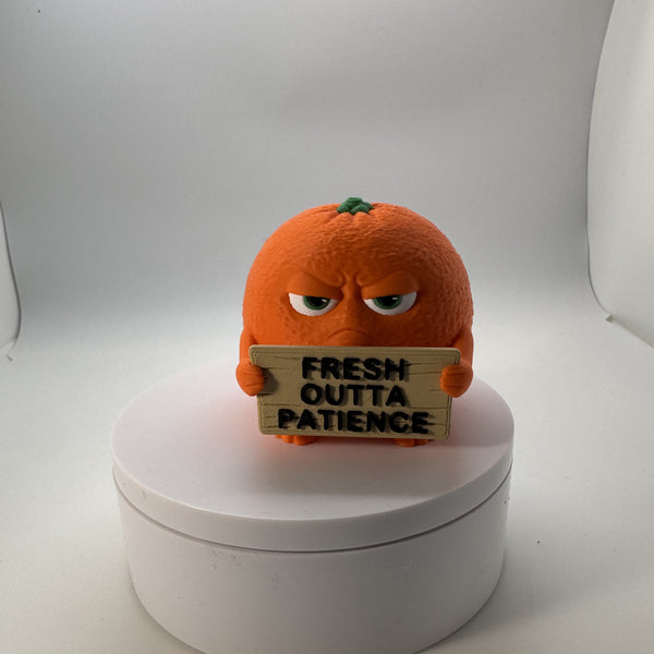 You Can't Handle the Juice (Orange) 3D Print
