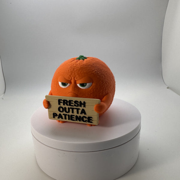 You Can't Handle the Juice (Orange) 3D Print