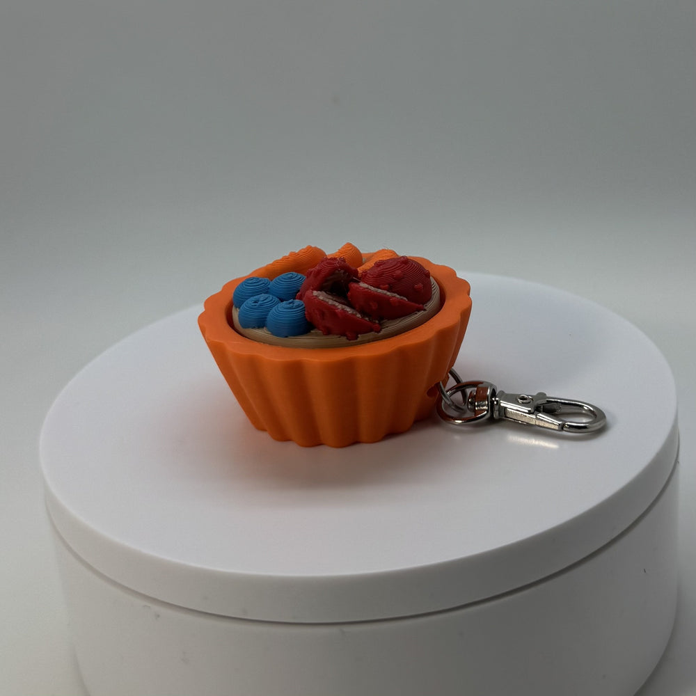 Fruit Cream Tart Fidget Clicker 3D Print