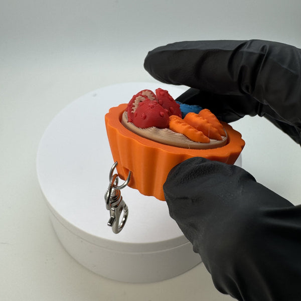 Fruit Cream Tart Fidget Clicker 3D Print