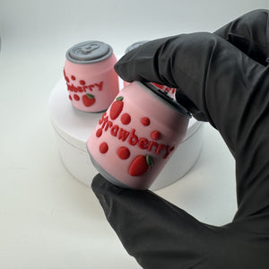 Strawberry Blueberry Soda Can Fidget Clicker 3D Print