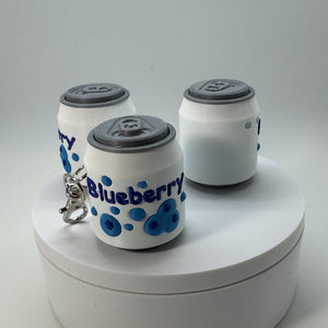Strawberry Blueberry Soda Can Fidget Clicker 3D Print